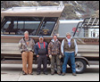 Boat Winners (left to right) Creg Talbot, Curtis Buxton, Rob Cripe, Daryl Cochram