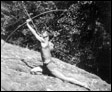 Truman Carter Archery Pose - 1930's or 1940's